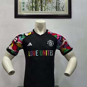 24/25 Adidas  Manchester United training suit men's jersey casual sports football uniform（21 styles)-1897